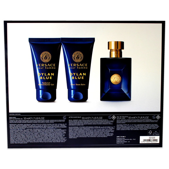Dylan Blue by Versace for Men - 3 Pc Gift Set - Picture 5 of 5